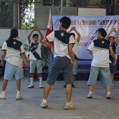 Students engaged during a learning session