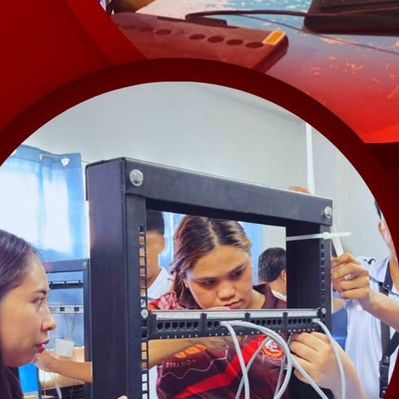 Network rack installation practice